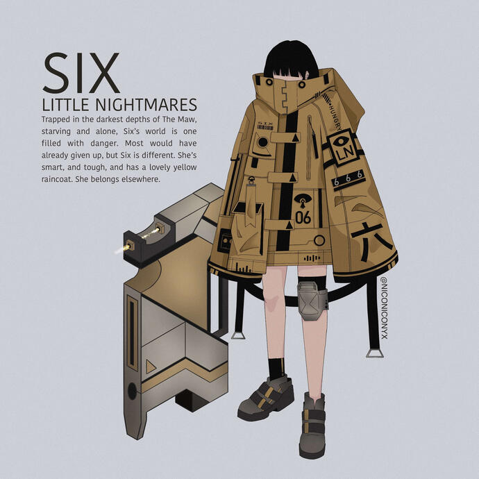 Little Nightmares Fanart - Six