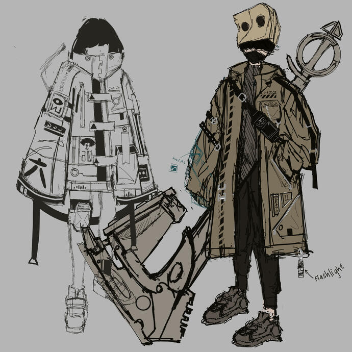 Little Nightmares Fanart - Sketch